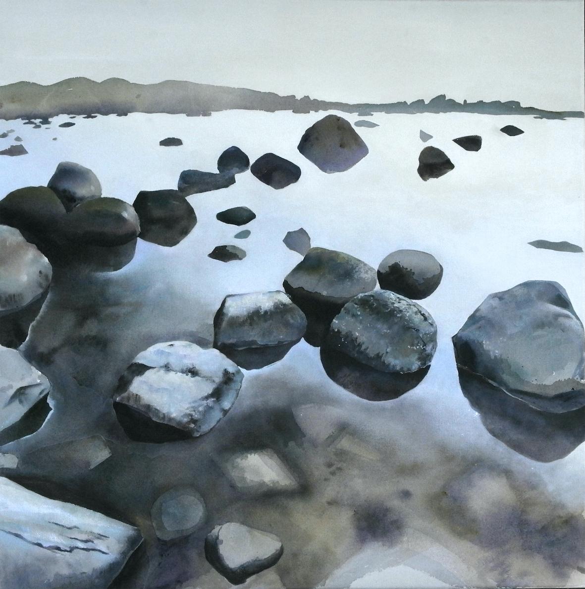acrylic painting rocks