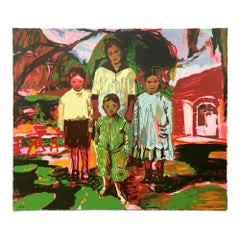 Claire Tabouret, The Siblings - Ultra Contemporary Art, Signed Print