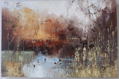 Claire Wiltsher, Ethereal Light 2, Original Painting, Nature Art, Landscape Art