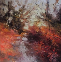 Claire Wiltsher, Sunrise Reception, Original Contemporary Abstract Expressionism