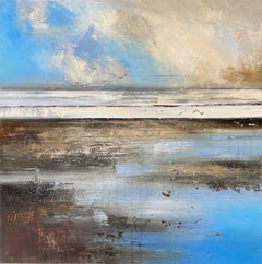 Claire Wiltsher, Winterlandschaft, Landschaftskunst, zeitgenössische Malerei