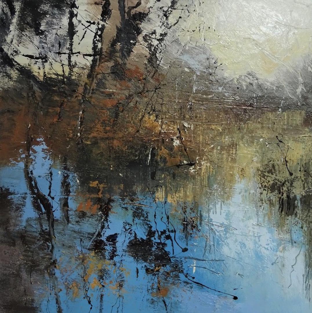 Claire Wiltshire, Winter Horizon at Shatterford, Original Oil Painting 2