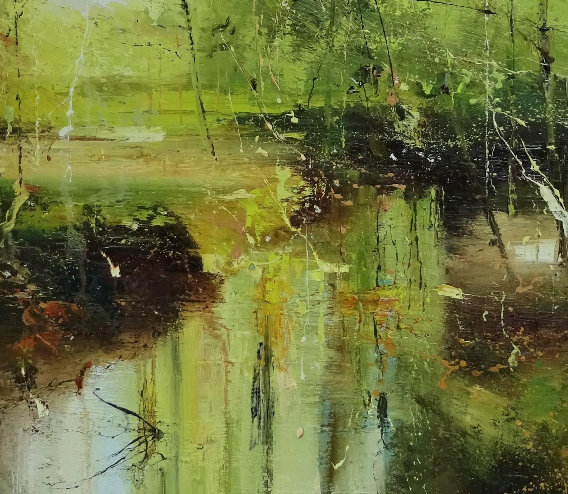 Spring Vision 5 - Painting by Claire Wiltsher