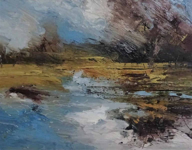 Claire Wiltsher Winter New Forest Contemporary Abstract Landscape Oil Painting For At 1stdibs - How To Paint An Oil Landscape Claire Wiltsher Winter New Forest Contemporary Abstract Landscape Oil Painting For At 1stdibs - How To Paint An Oil Landscape