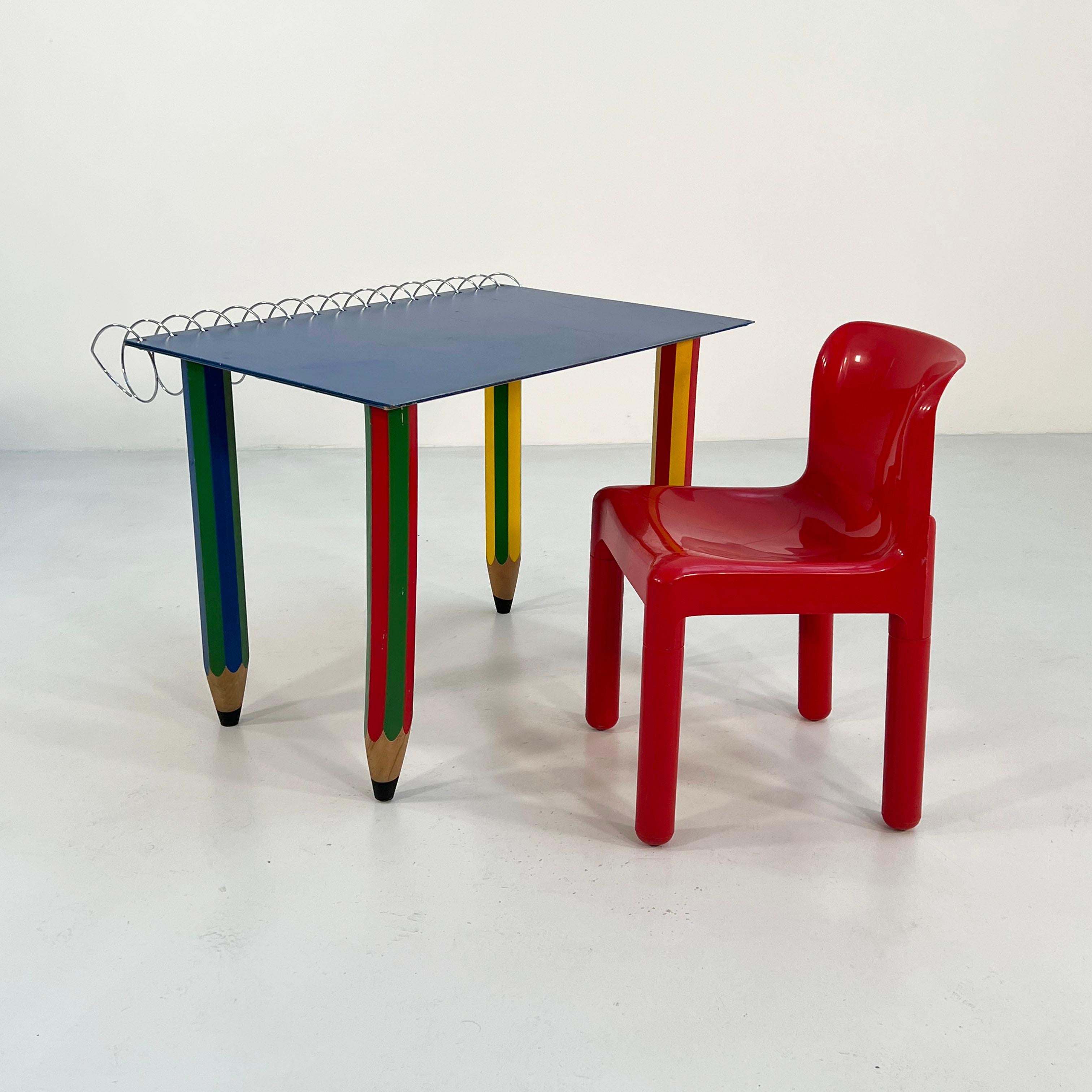 Clairefontaine Desk by Pierre Sala for Chambon, 1984 4