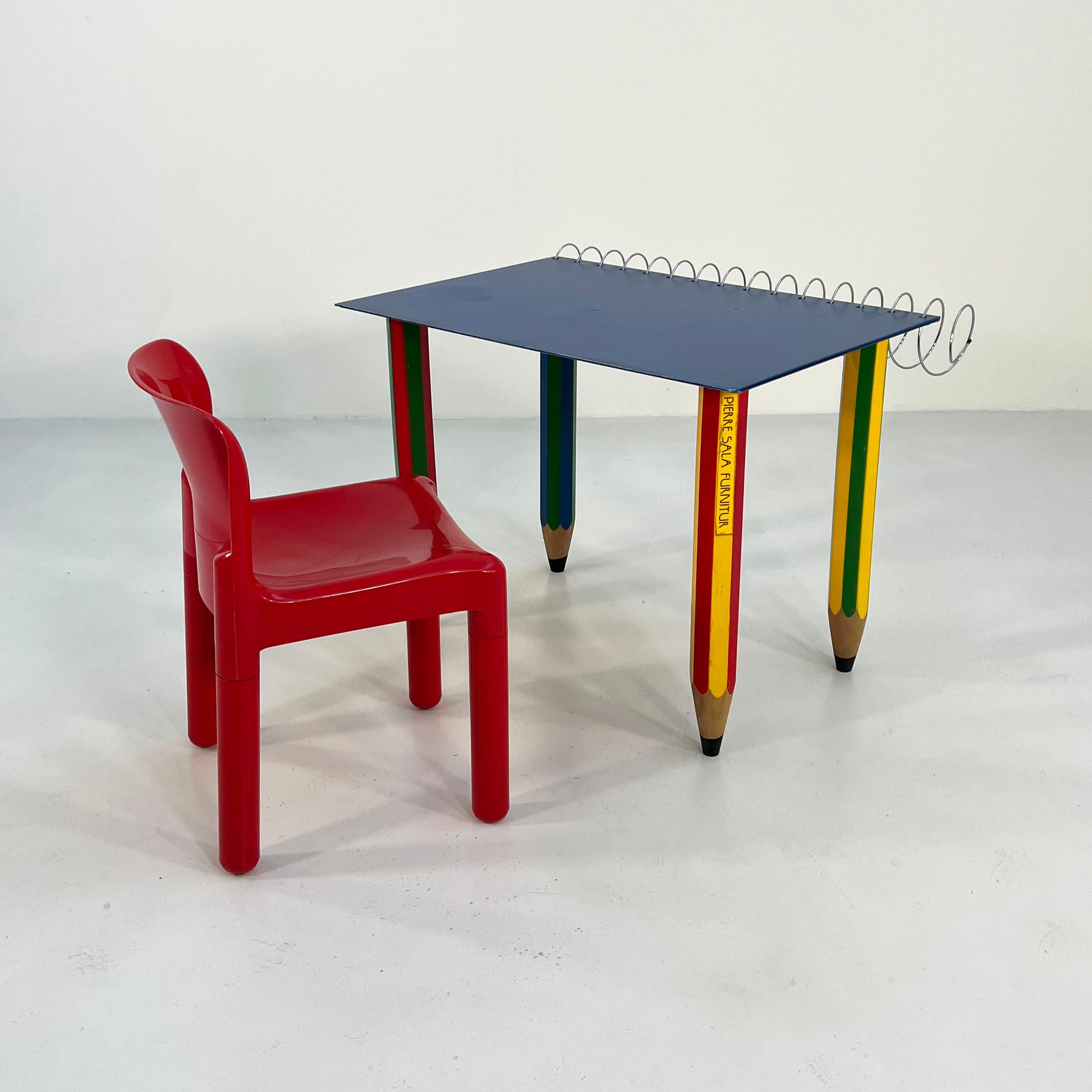 Clairefontaine Desk by Pierre Sala for Chambon, 1984 1