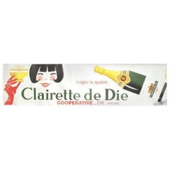 Clairette De Die by Alain Gauthier Original Vintage Poster