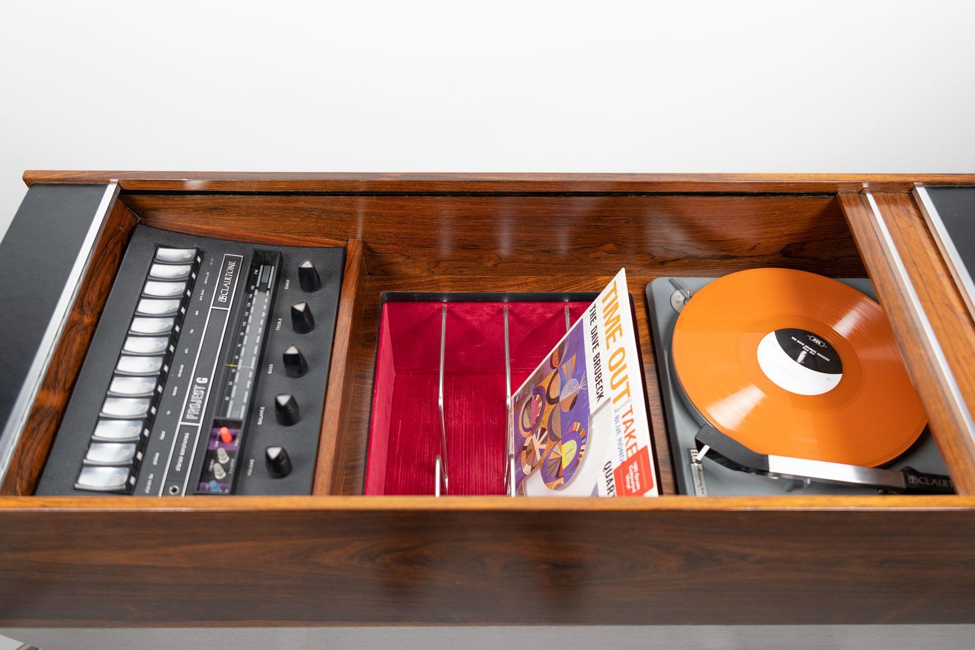 Clairtone Project G 1 T4 Rosewood Stereo System First Generation by Hugh Spencer 5