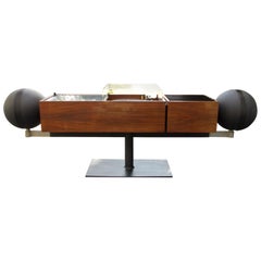 Clairtone Project G2 Series T11 Console Stereo System & Garrard Turntable