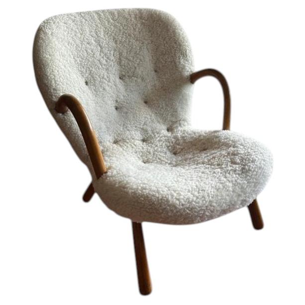 “Clam” Chair by Arnold Madsen for Madsen & Schubell, Denmark, 1940s
