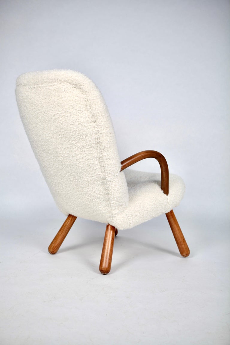 'Clam' Chair by Arnold Madsen for Madsen & Schubell, Denmark, 1944 5