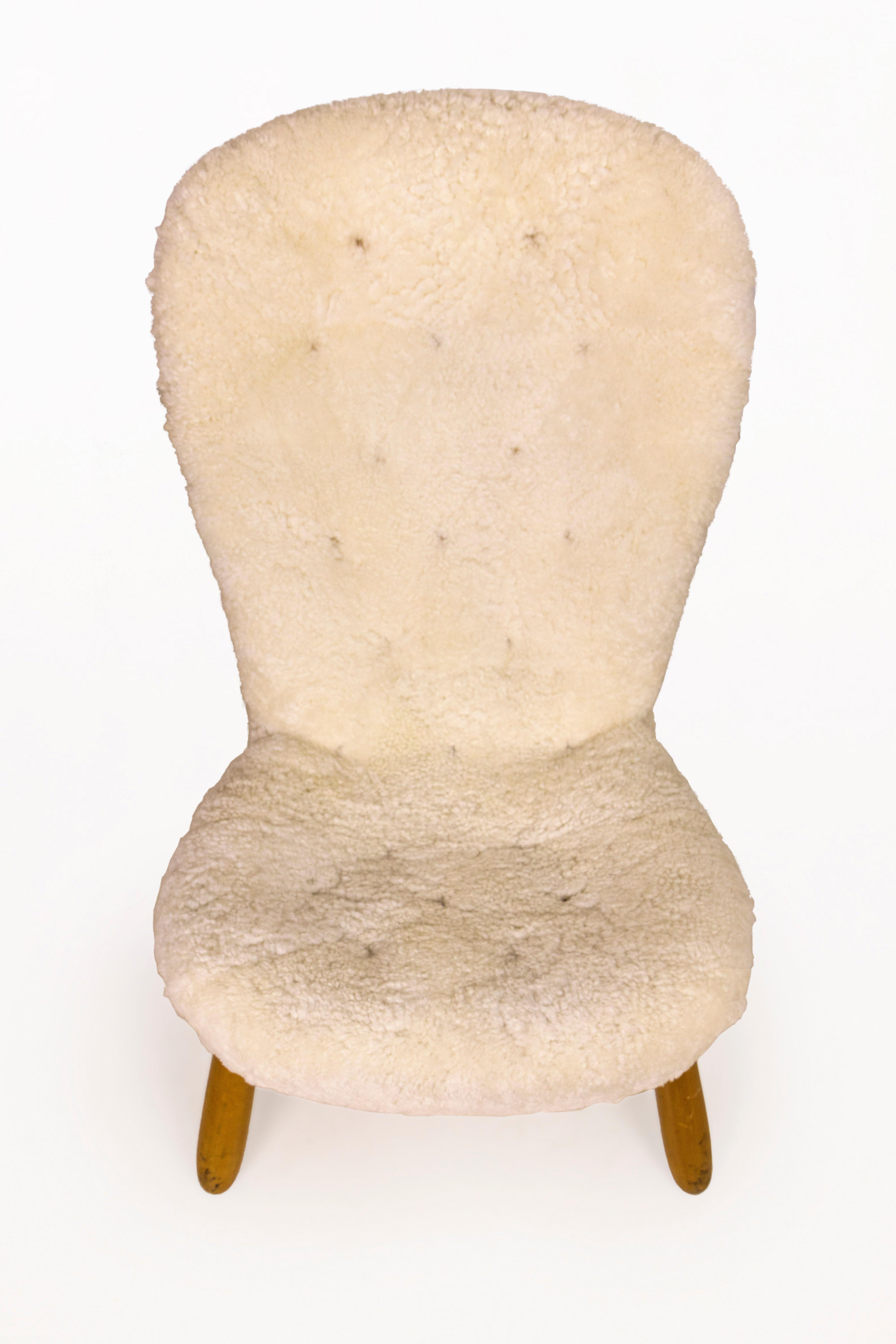Clam Chair by Philip Arctander, circa 1940, Denmark In Good Condition In Girona, Spain