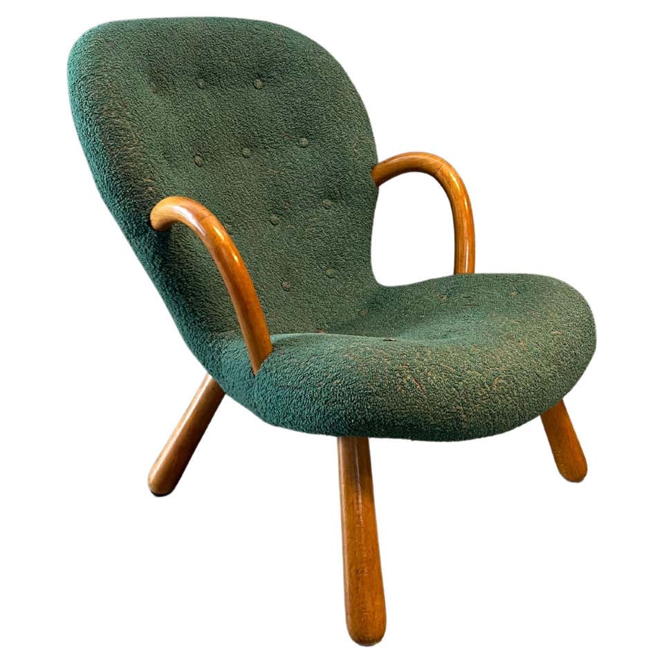 'Clam Chair' by Philip Arctander at 1stDibs | clam chairs, the clam ...