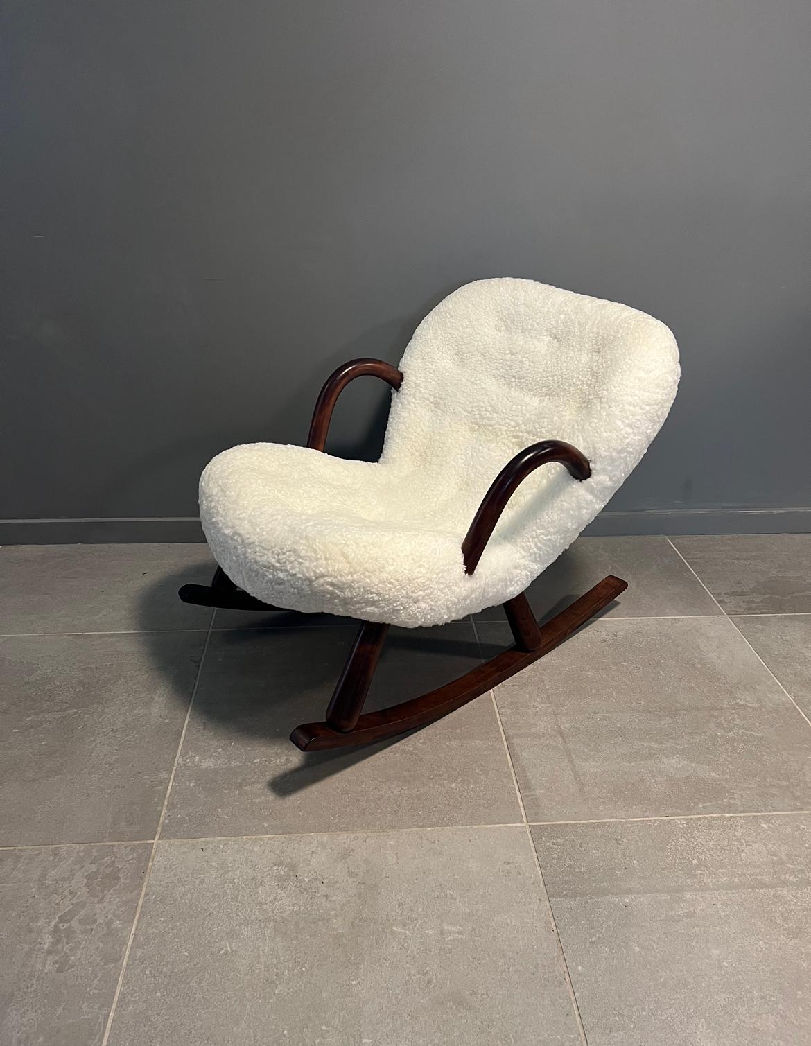 Clam Chair Rocking For Sale at 1stDibs
