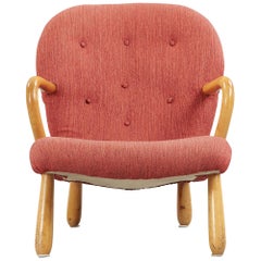“Clam” Easy Chair Designed by Philip Arctander, Denmark, 1944