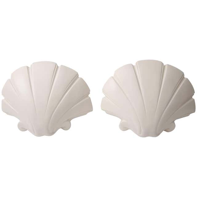 Capiz Shell Sconce by Gwen Carlton at 1stDibs