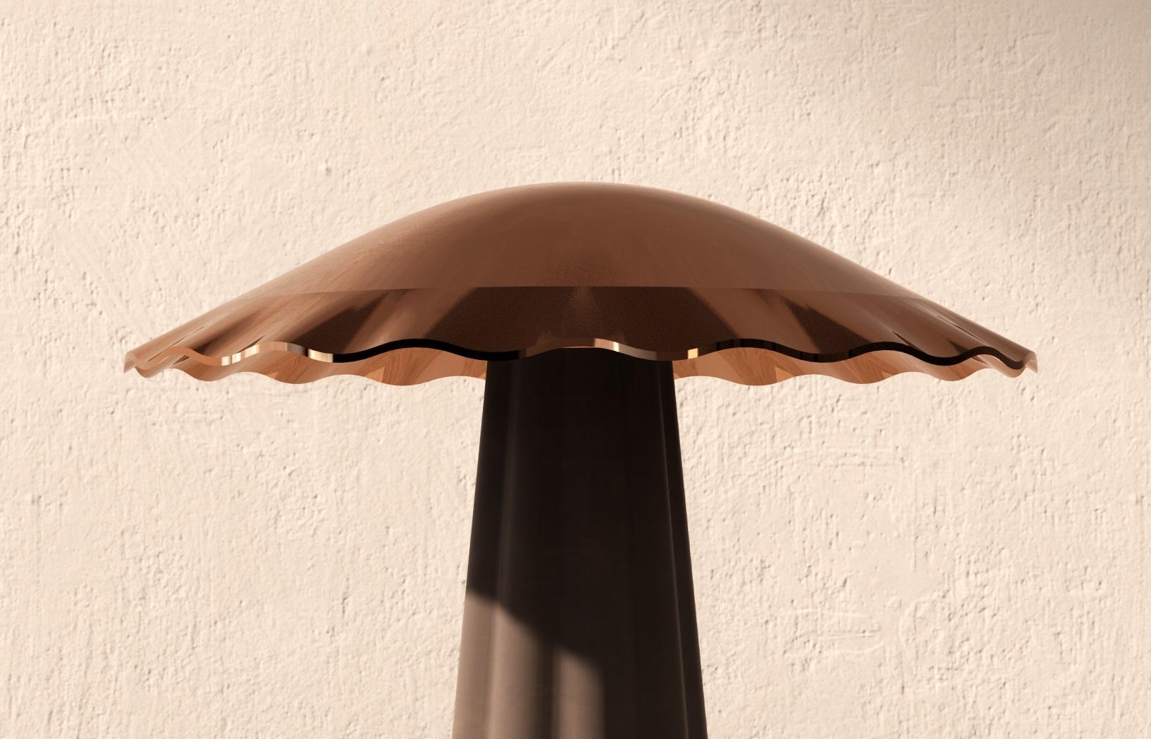 Post-Modern Clam Table Lamp by Studio Gameiro For Sale