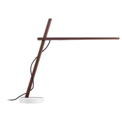 Clamp Freestanding Table Lamp in Walnut by Pablo Designs