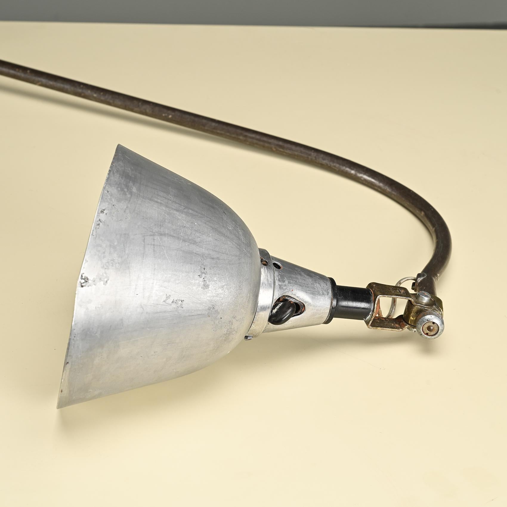Clamp lamp Typ 113, Midgard circa 1930 For Sale 5