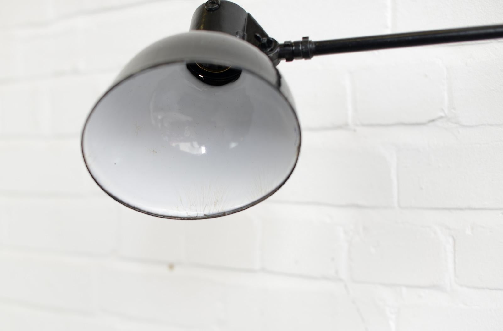 Clamp on Architects Lamp by Siemens, circa 1930s In Good Condition In Gloucester, GB