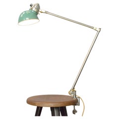 Antique Clamp on Table Lamp by Karl Pfisterer circa 1920s