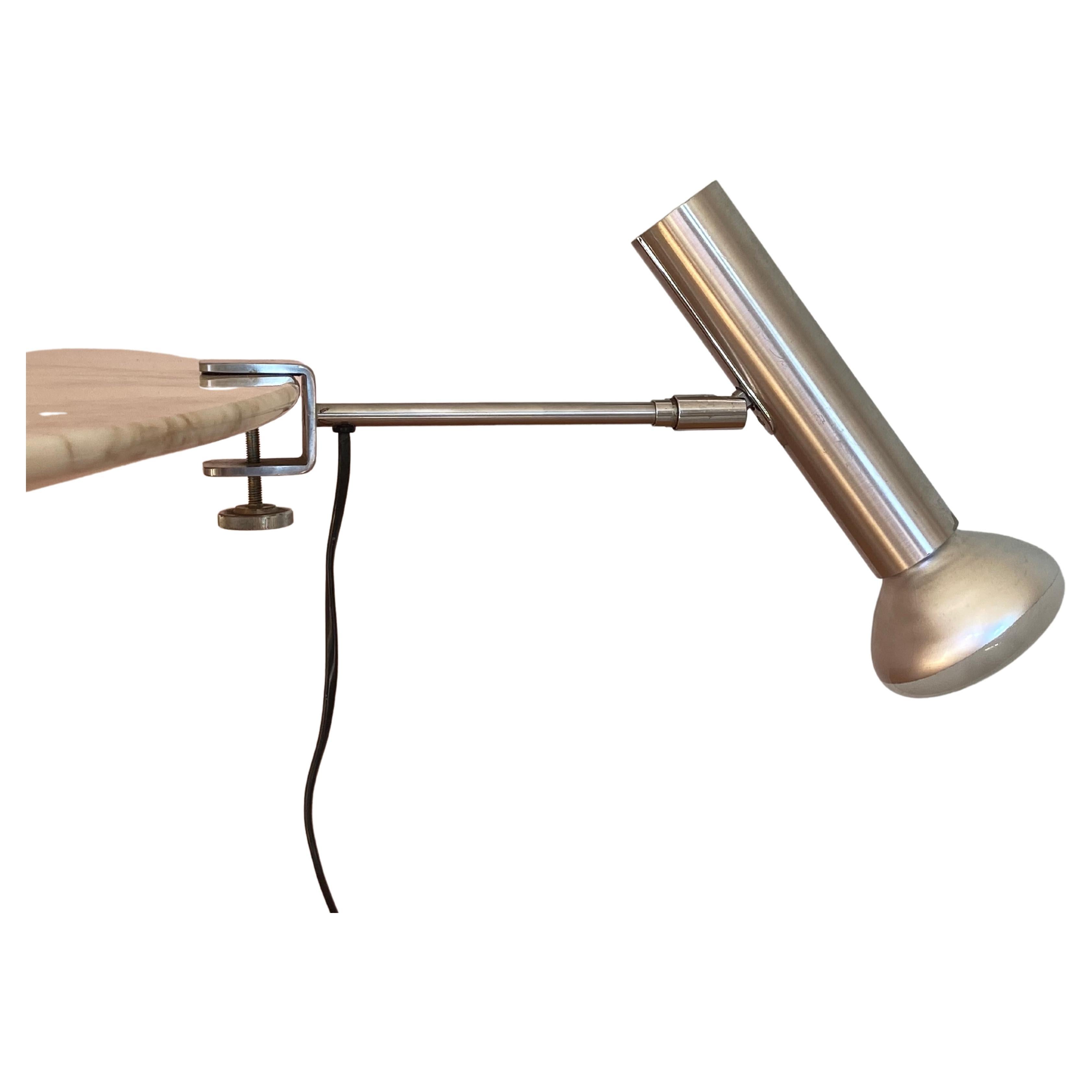 Clamp Spot Lamp by Lad Team for Swiss Lamps International, Zürich 1970s For Sale