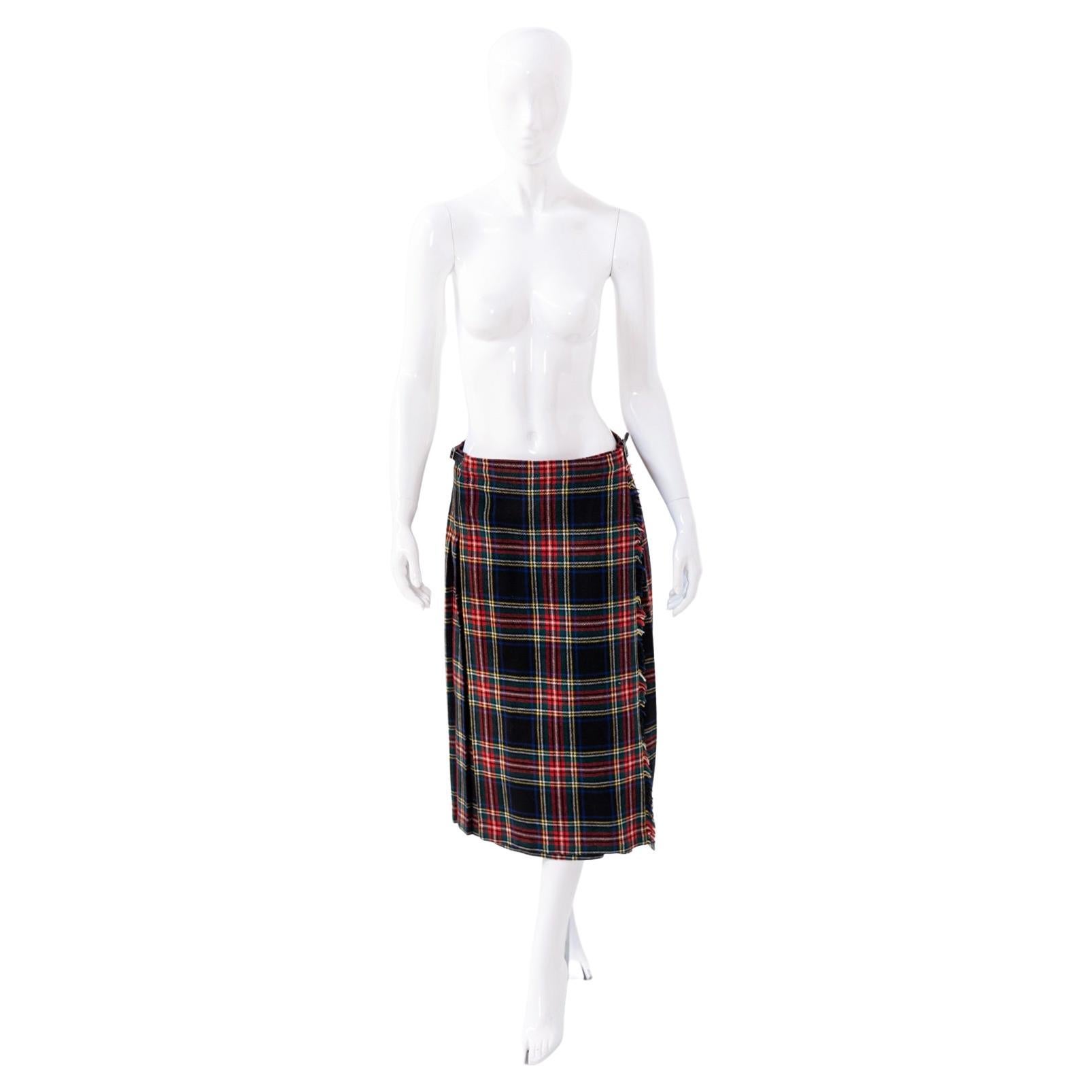 Clan Laird Vintage Scottish Skirt For Sale