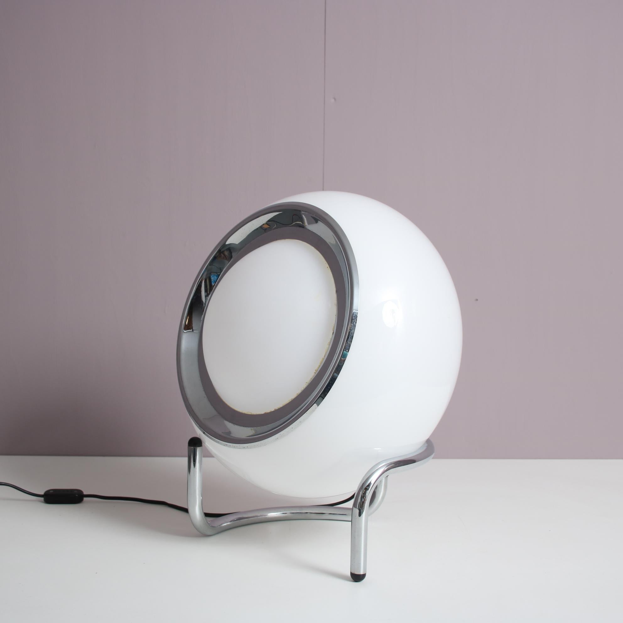 Metal “Clan” Lamp by Harvey Guzzini & Studio 6G for Guzzini, Italy 1970