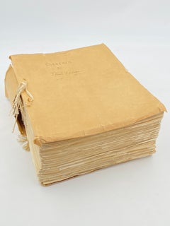 Clansmen di Ethel Boileau - Manoscritto autografo completo del romanzo scozzese