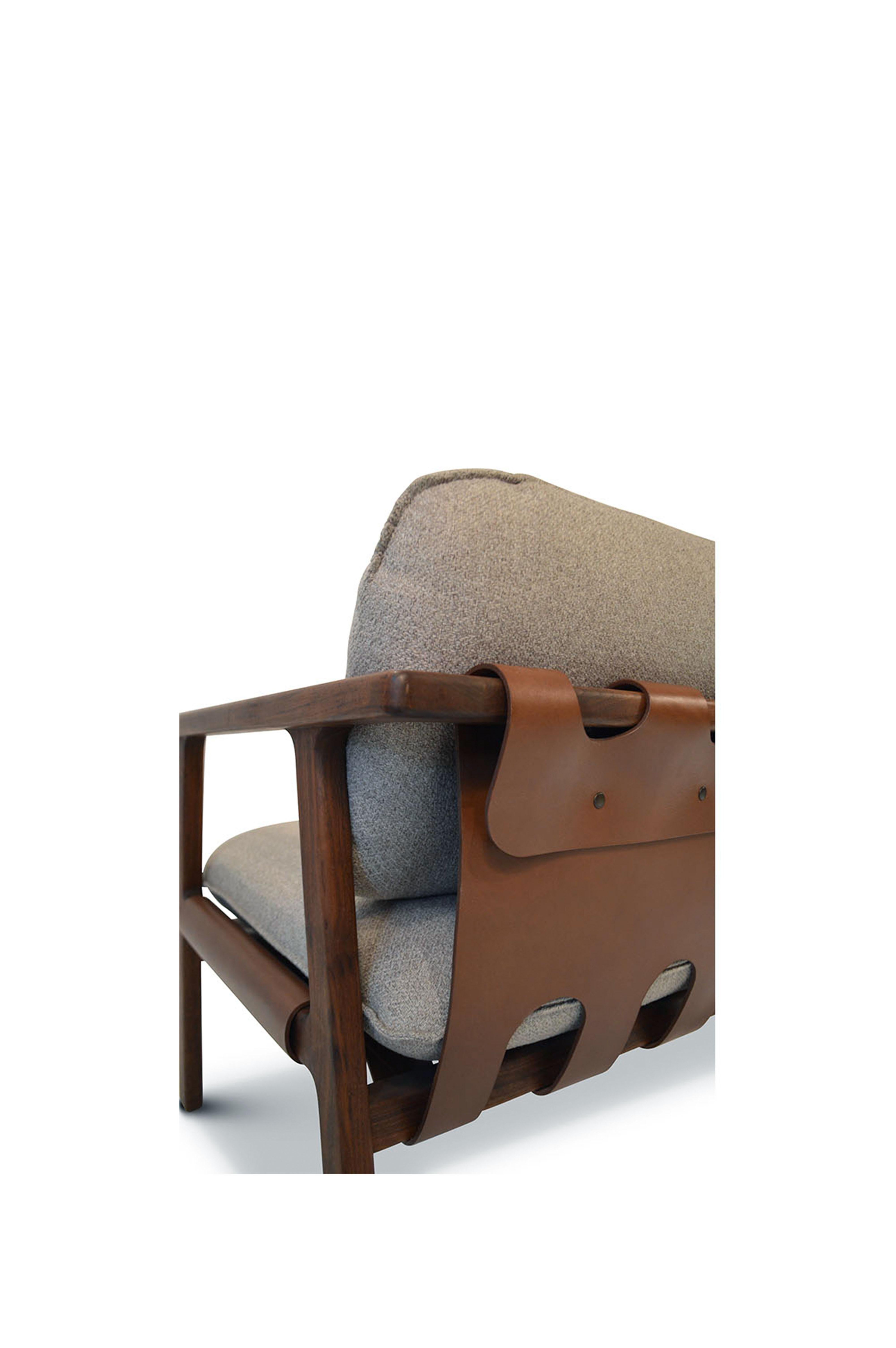Sillón Clara Moderno de mediados de siglo en venta