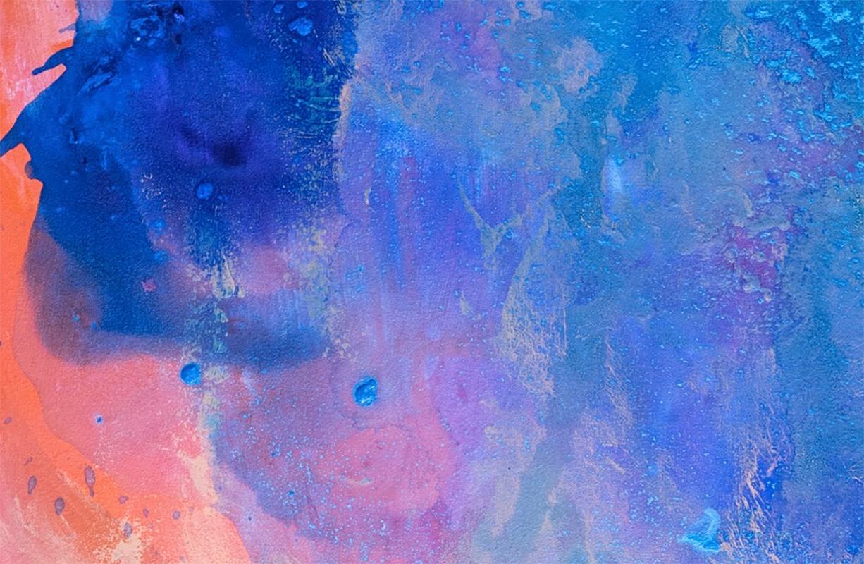 Deep Sea Lover - Abstract Painting by Clara Berta