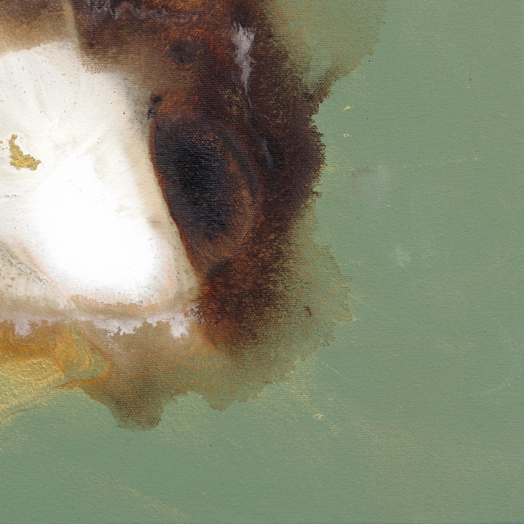 Earth's Embrace - Original Minimalist Earth Tone Abstract Contemporary Artwork For Sale 4