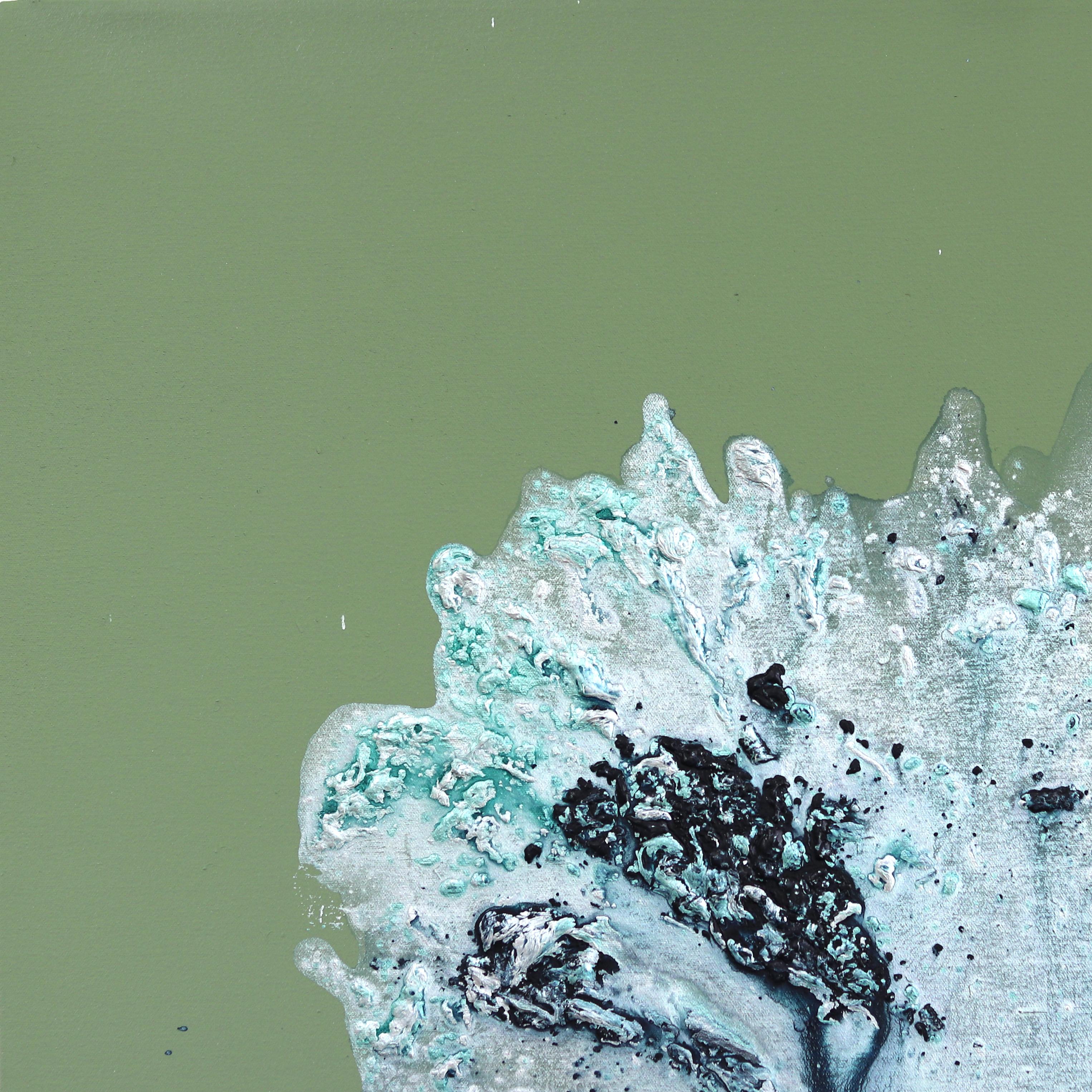 Glaciers - Large Original Minimalist Earth Tone Abstract Contemporary Artwork For Sale 3