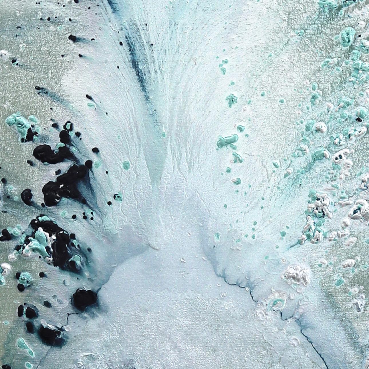 Glaciers - Large Original Minimalist Earth Tone Abstract Contemporary Artwork For Sale 6