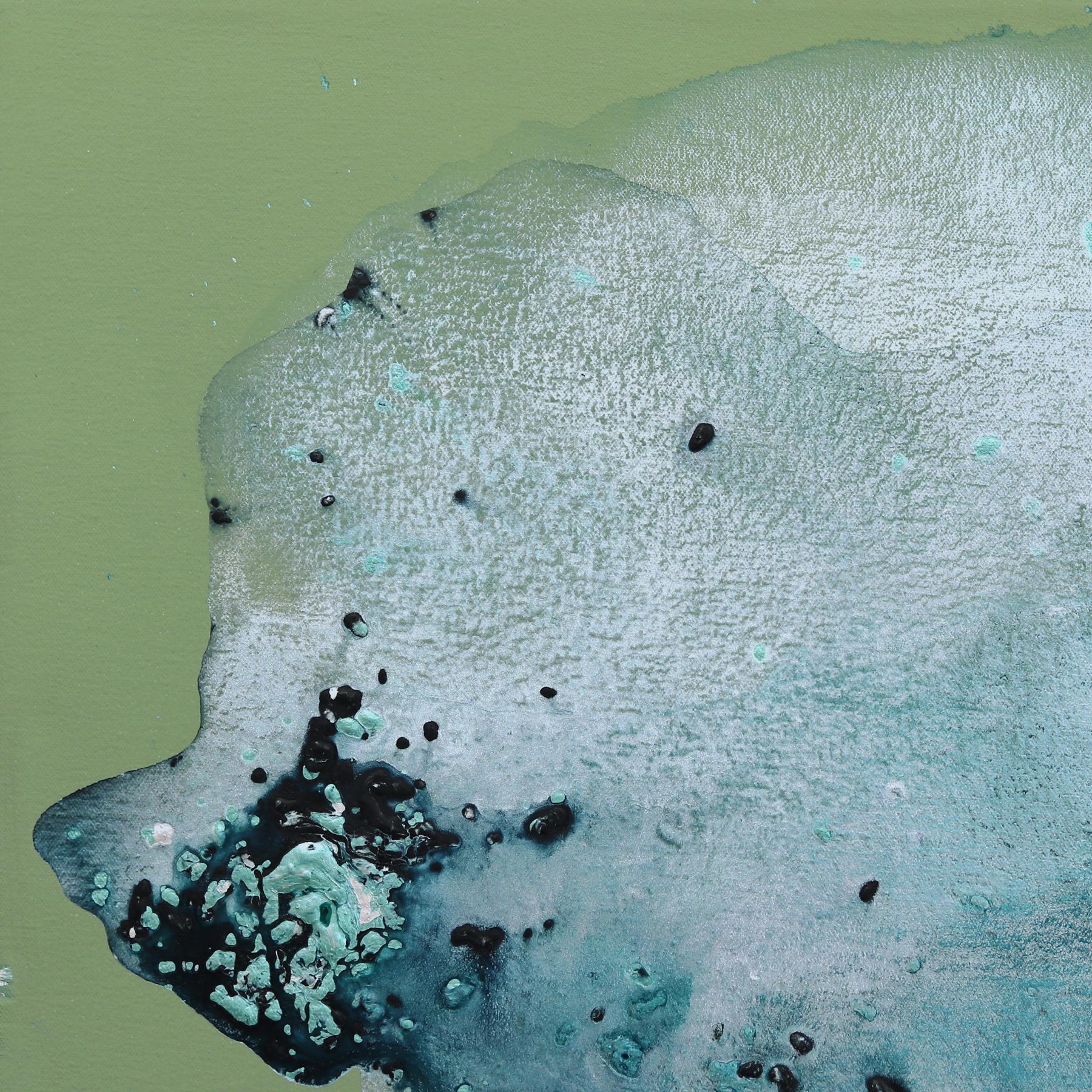 Clara Bertas Acryl- und Mixed-Media-Gemälde mischen Textur und Farbe, um Harmonie, Geheimnis und Tiefe auf der gemalten Oberfläche zu schaffen. Ihre Bilder verwandeln Räume in Zen-Umgebungen, in denen man zur Ruhe kommen und die Schönheit des
