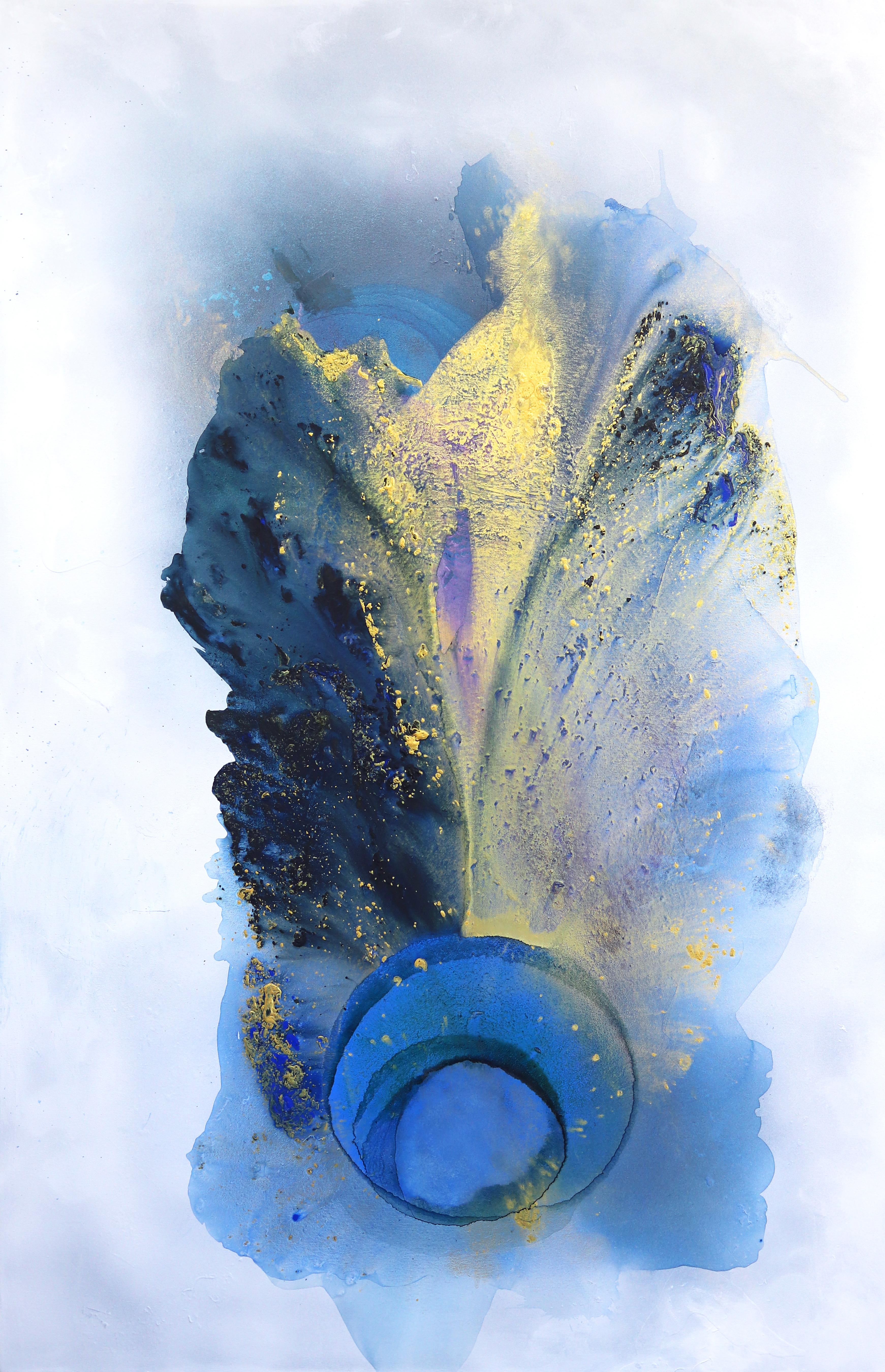 Armonia -  Pittura astratta originale con texture molto grande ed elegante - Mixed Media Art di Clara Berta