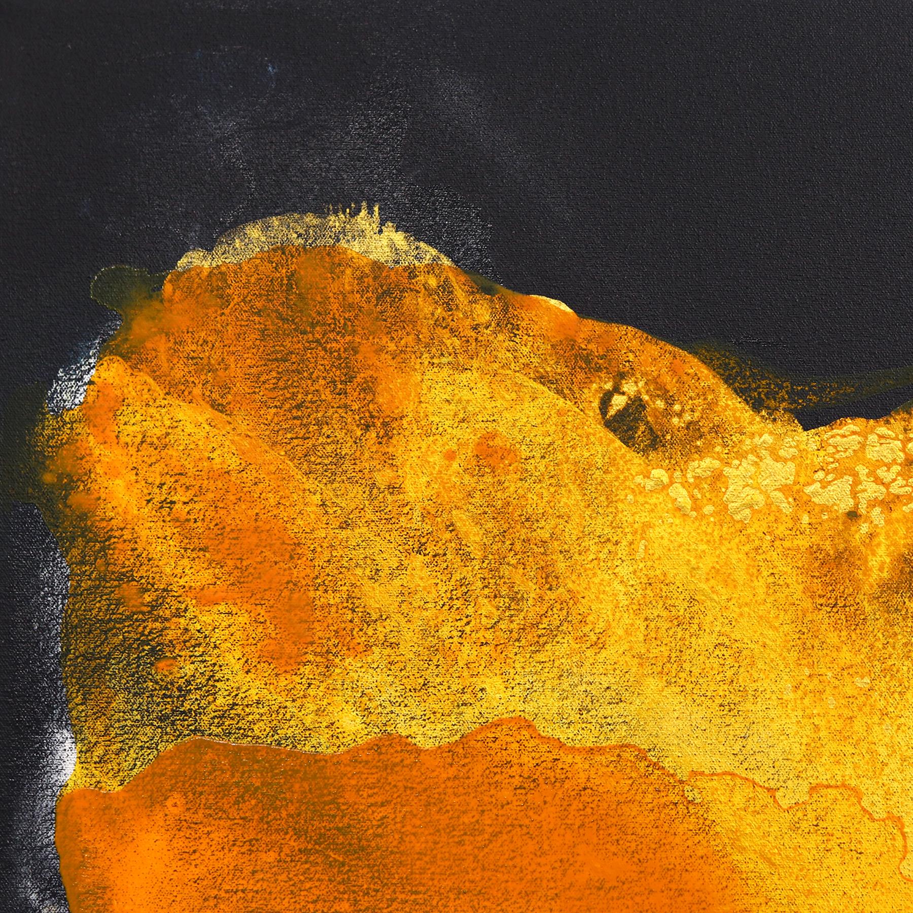 Clara Bertas Acryl- und Mixed-Media-Gemälde mischen Textur und Farbe, um Harmonie, Geheimnis und Tiefe auf der gemalten Oberfläche zu schaffen. Ihre Bilder verwandeln Räume in Zen-Umgebungen, in denen man zur Ruhe kommen und die Schönheit des