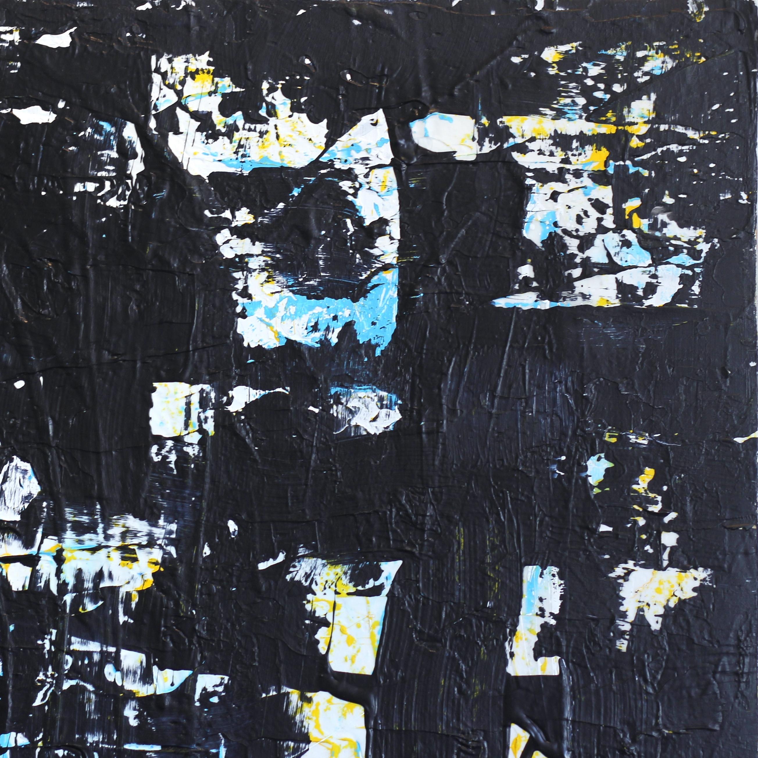 Pastel Blue - Large Abstract Original Mixed Media Painting 3