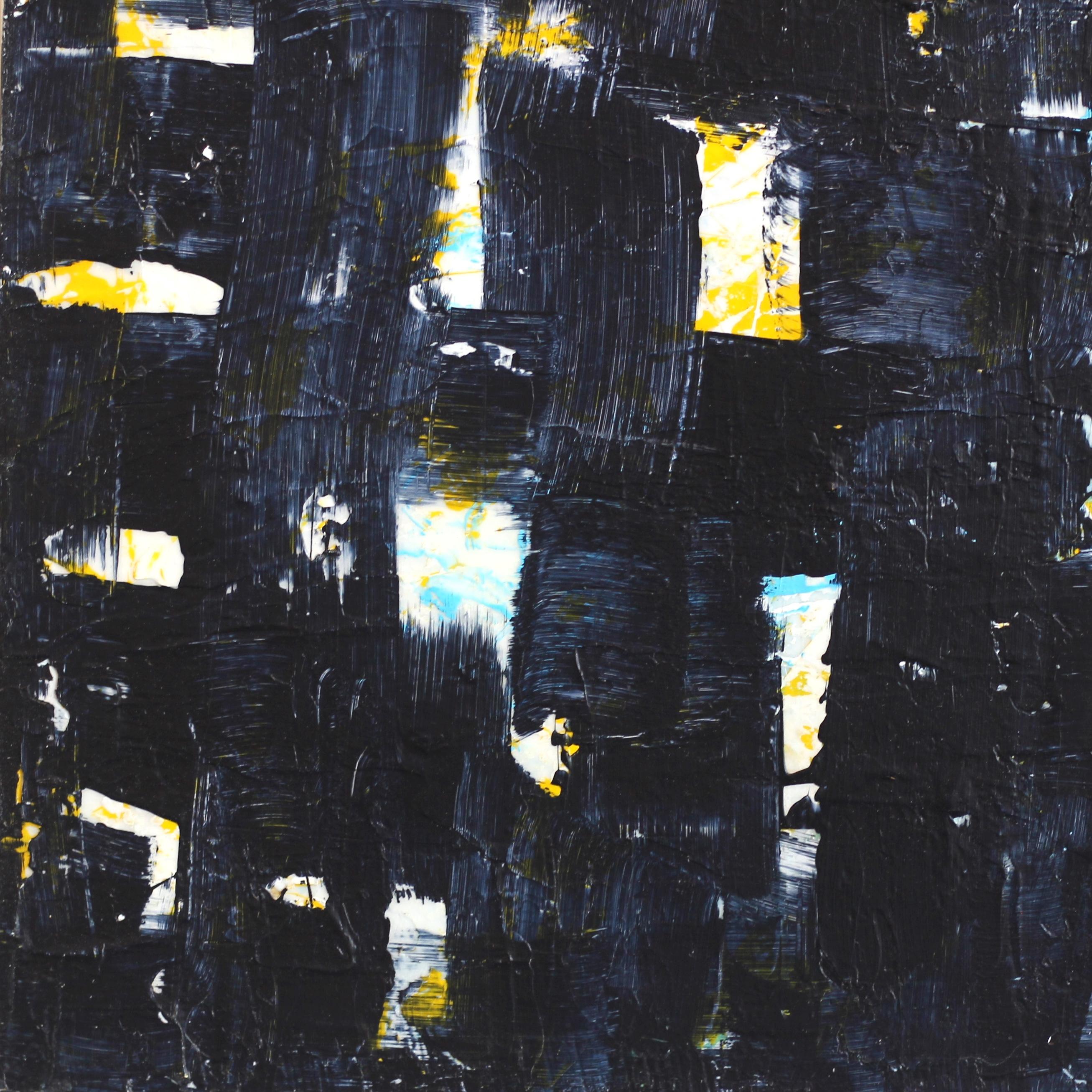 Pastel Blue - Large Abstract Original Mixed Media Painting 6