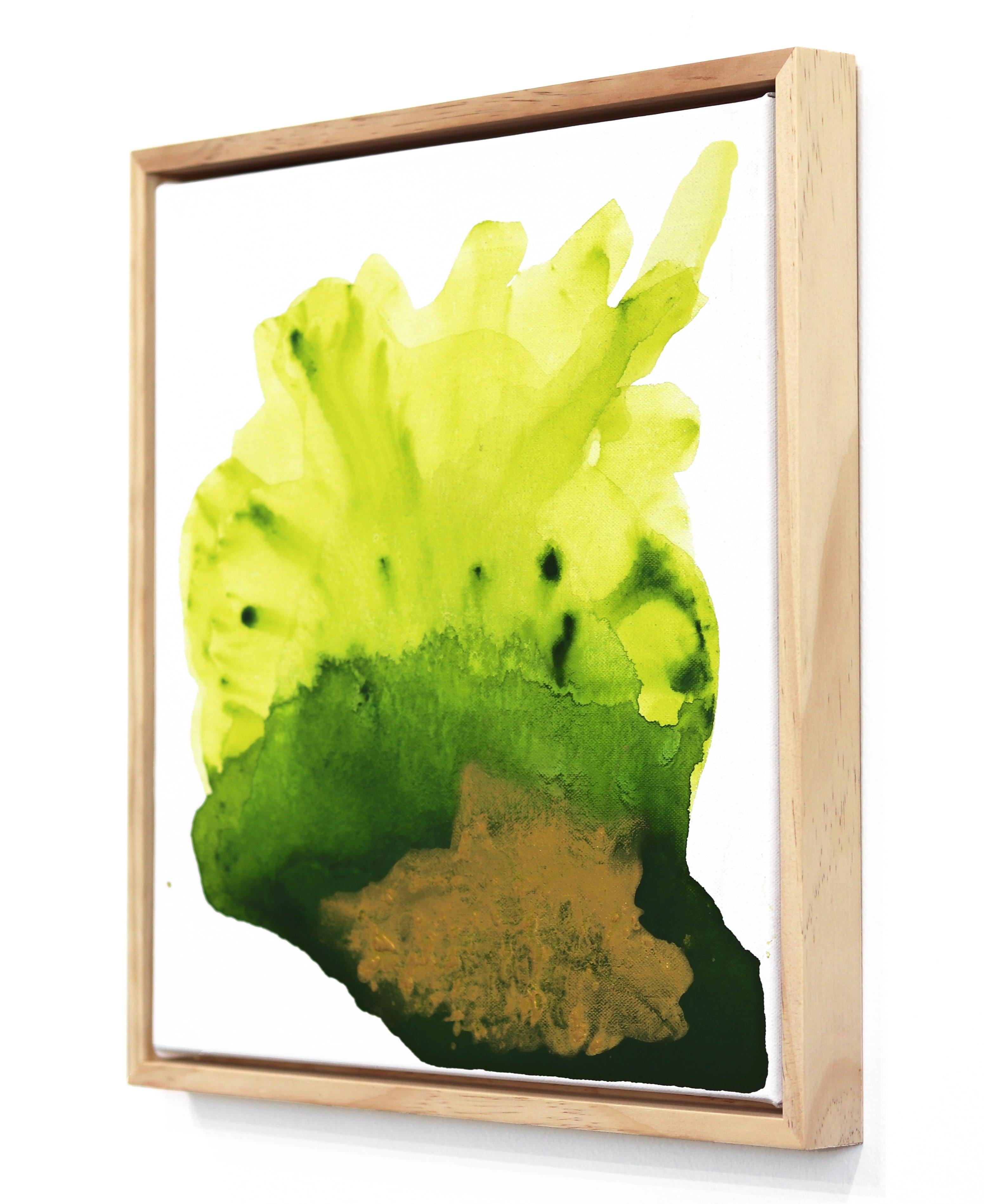 Secret Garden - Framed Original Minimalist Abstract Contemporary Art For Sale 2