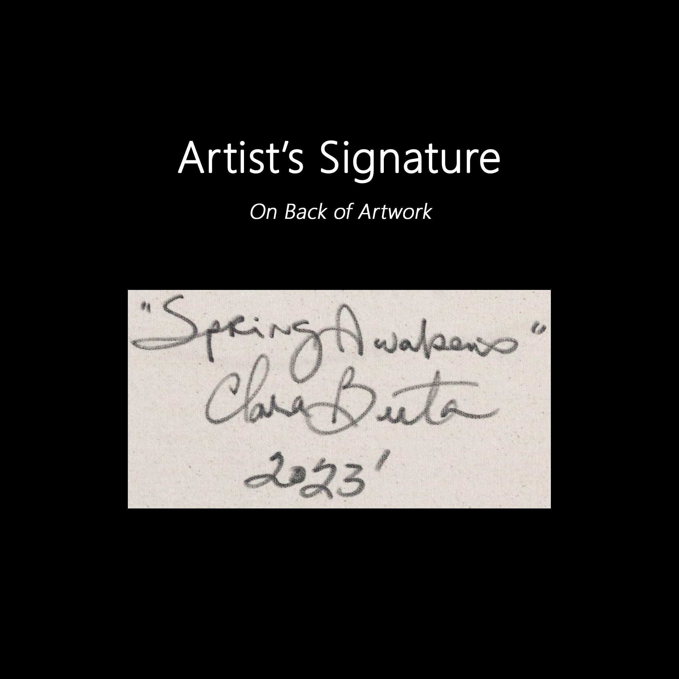 Spring Awakens - Original Abstract Minimalist Contemporary Art For Sale 6