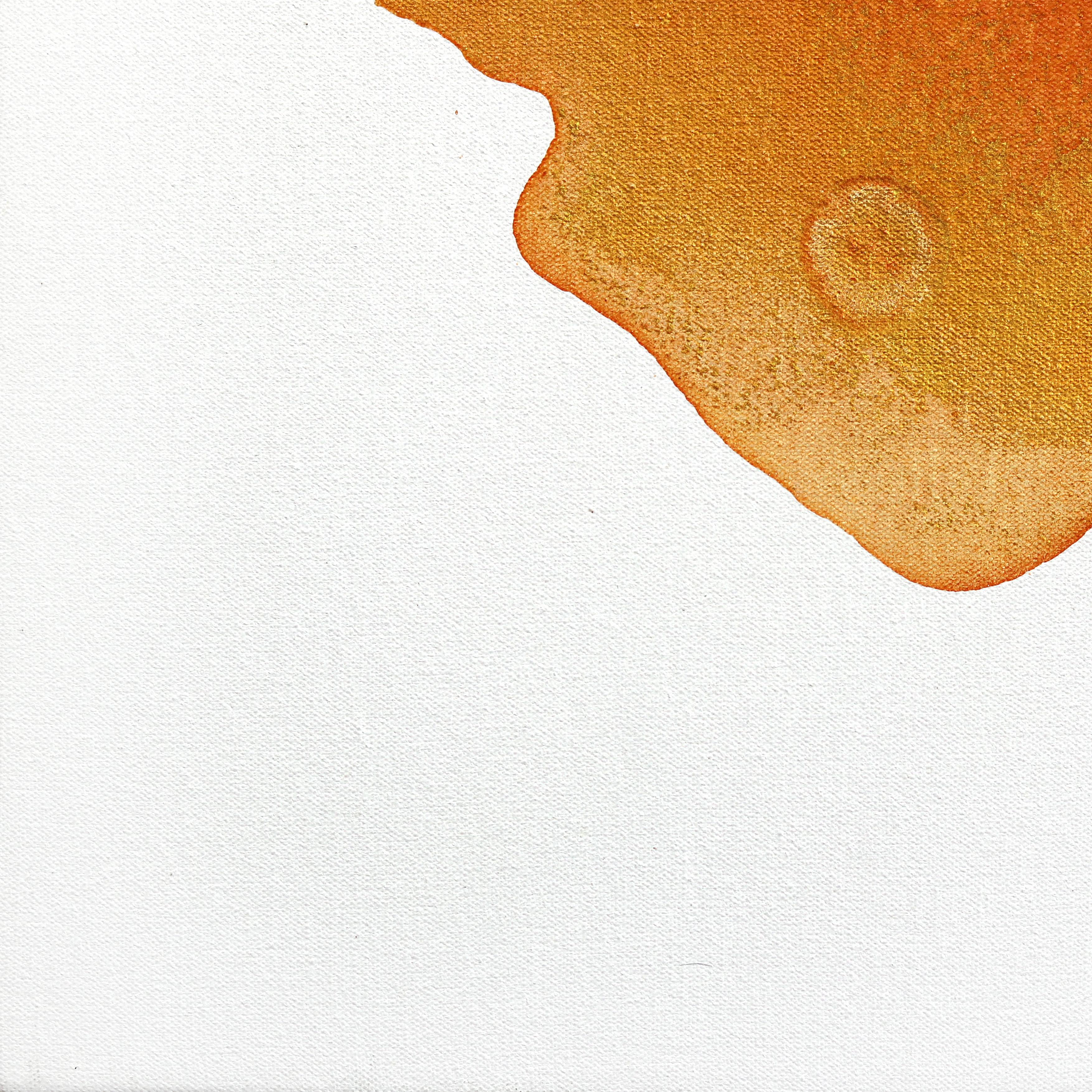 Sun Kissed Earth - Original Minimalist Fiery Tone Abstract Contemporary Artwork For Sale 3