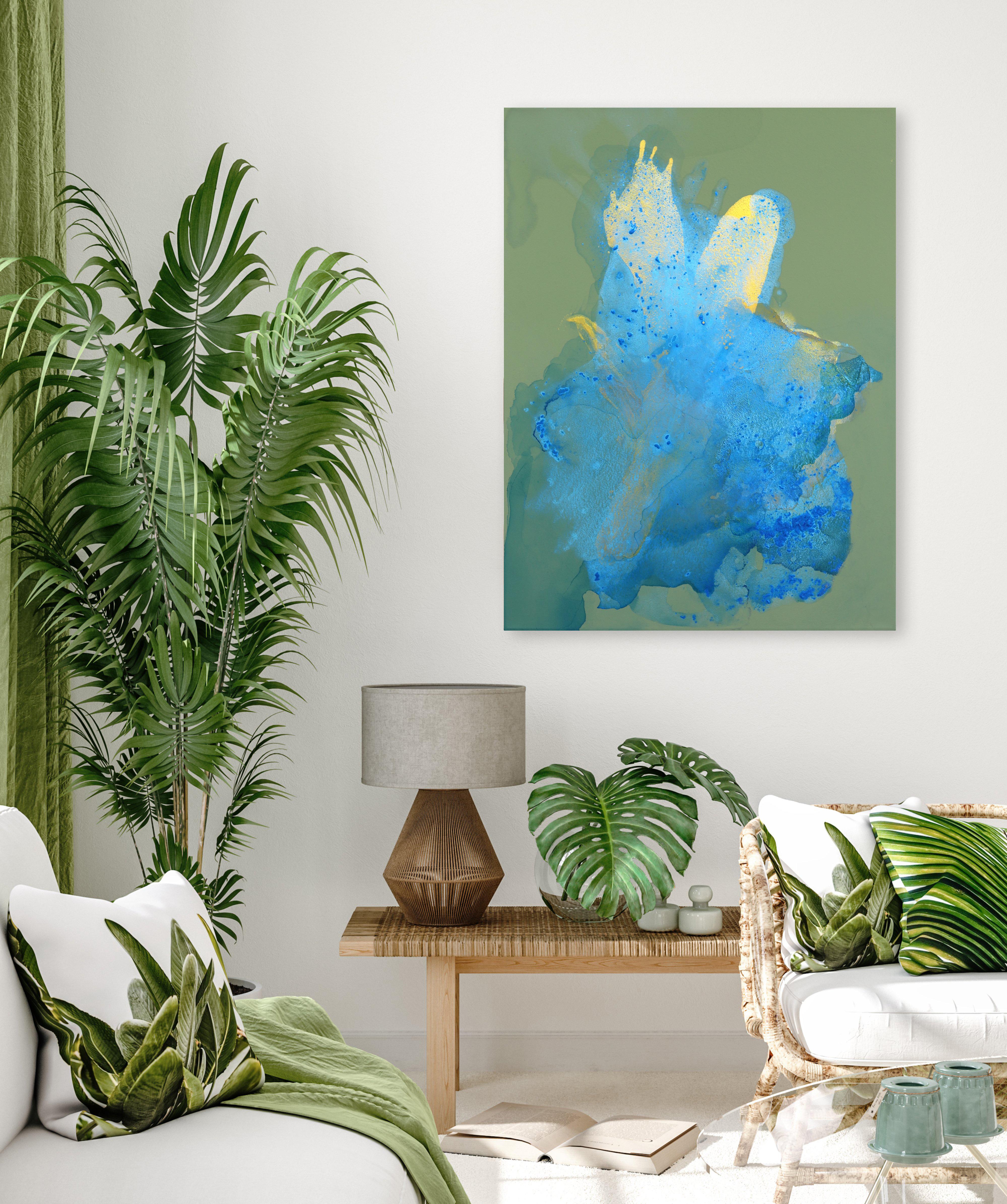 Whispers of Wild - Original Minimalist Earth Tone Abstract Contemporary Kunstwerk (Minimalistisch), Art, von Clara Berta