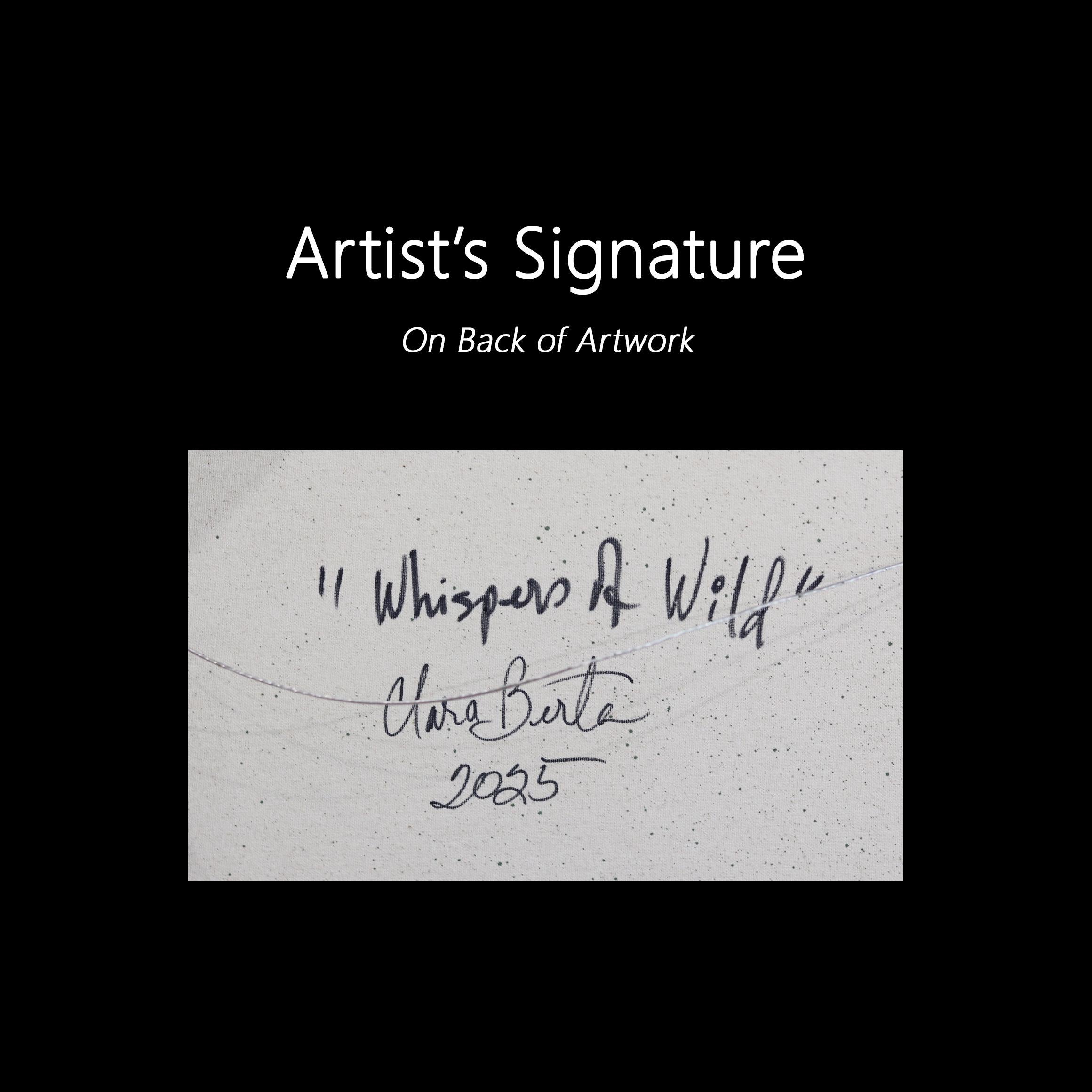 Whispers of Wild - Original Minimalist Earth Tone Abstract Contemporary Kunstwerk im Angebot 6