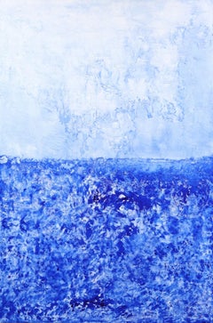 White Water -  Large Textured Abstract Painting