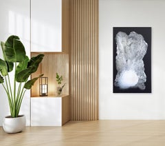 Winter in White - Large Original Minimalist Contemporary Abstract Painting