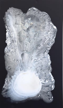 Winter in White - Large Original Minimalist Contemporary Abstract Painting