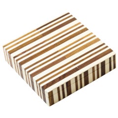 Clara Box in Brown and Cream by Curatedkravet