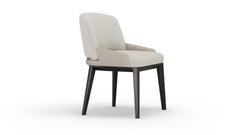 Clara Chair by Elbra Home: Fabric & Brass, Mid-Century Modern Design