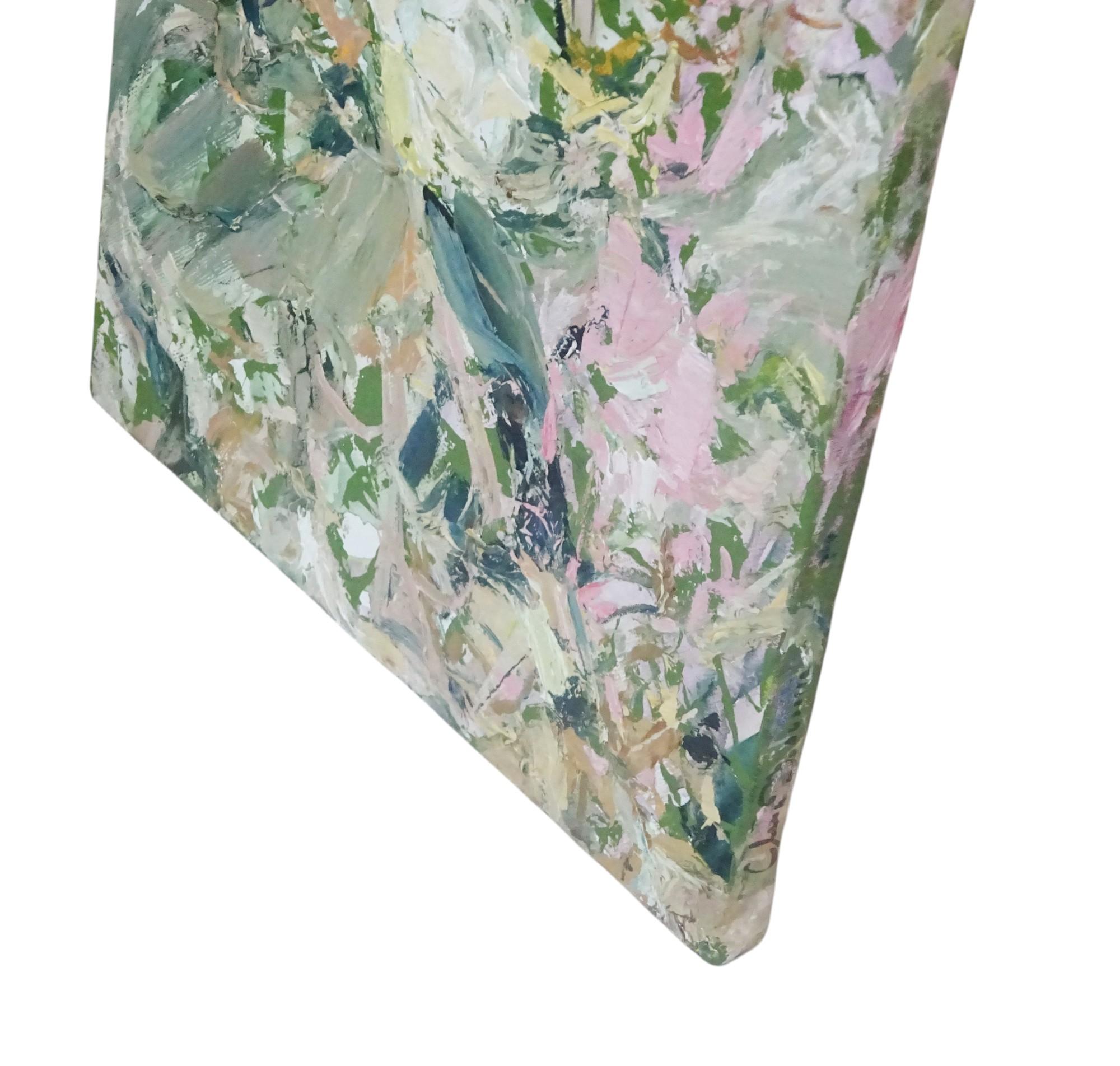 Aschenputtel Magnolie (Impressionismus), Painting, von Clara Cottonets